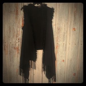 GWBG vest with fur edges. Size Medium.